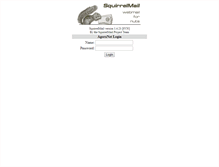 Tablet Screenshot of mail.agora-net.com